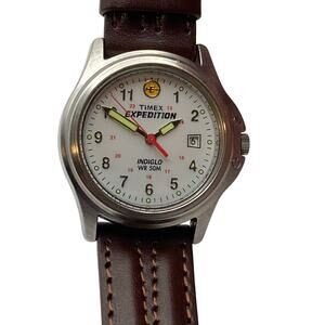 Timex Expedition Indiglo Mens Womens Watch 32mm - New Battery - New Band WR-50m